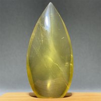 Citrine Freeform Torch Natural Mineral Quartz Spirit Energy Healing Meditation Gemstone Home Wealth Decoration Holiday Gift