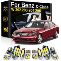 For Mercedes Benz W202 W203 W204 W205 C203 C204 S203 S204 S205 C Class 1993-2021 Accessories Car LED Interior Lights Canbus Kit