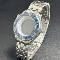42mm Case Seamaster 300 High Quality NH35 Case Bezel for NH35 Automatic Movement Waterproof Watch Case Fit NH35 NH36 image 4