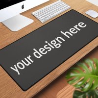 Large custom gaming mouse pad, gaming or office desk mat