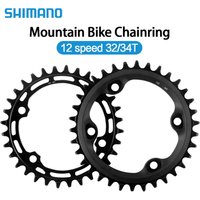 AliExpress Shimano MTB Chainring 12S 32T 34T Mountain Bicycle Chainwheel 96 BCD 12 Speed Crown for Shimano MT510 M5100