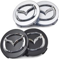 4pcs 56mm Car Wheel Center Hub Cap Badge Emblem Decal Wheel Sticker For Mazda 3 6 Atenza Axela Demio CX3 CX5 MP MS RX8 Car Goods