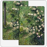 Flower Oil Painting Color For Samsung Galaxy Tab S9 S10 S6 S7 S8 FE Plus Lite Inch Foldable Cover Tablet Case