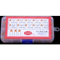 10Value 10PF-100NF 0PF 47PF 56PF 68PF 100PF Multilayer Ceramic Capacitor Assortment KIT Each 30PCS 10PF 20PF 1NF 10NF 100NF