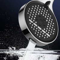 High Water Flow High-Pressure Handheld Shower Head - Multiple Spray Modes for Bathroom
