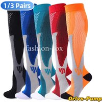 1/3Pairs Compression Sport Socks Medical Nursing Stockings Prevent Varicose Veins Socks Pregnancy Nursing Athletic Soccer Socks