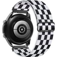 20mm/22mm Elastic Strap For Samsung Galaxy Watch 4 40mm/44mm/ Watch 5/ 5 Pro/Gear S3 Frontier/Gear S3 Classic/Watch 4 Classic