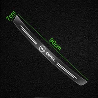 1pcs Car trunk transparent protective sticker For Opel Astra j Insignia Astra Corsa Zafira b Mokka Vivaro Meriva Car Accessories