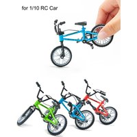 AliExpress AXSPEED Simulated Plastic Mini Finger Bicycle Bike for Axial SCX10 Redcat Tamiya 1/10 RC Model Car Toys Decoration Parts