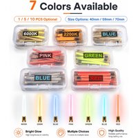 3V Meteor LED Filament 10~1PCS Per Box Flowing Water Flame Filament DIY COB Diodes Parts Edison Incandescent Bulb Accessories