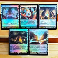 Scalding Tarn/Bloodstained Mire/Sacreed Foundry/Verdant Catacombs/Arid Mesa-TCG Rare Exclusive Foil Game Collection Cards Gather
