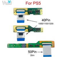 YuXi 1pc For PS5 Motherboard Type A/C Socket Board Connection Cable Repair Side Board Flex Cable 40Pin 1000 1100 1200 50Pin Slim
