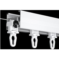 Ripple Fold Curtain Runner with Rail S Wave Design for Track Accessories and Pole Accessories