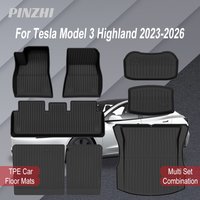 Mata do bagażnika Tesla Model 3 Highland 2023-2026, mata podłogowa, mata do bagażu, TPE, wodoodporna, antypoślizgowa, zestaw mat podłogowych.