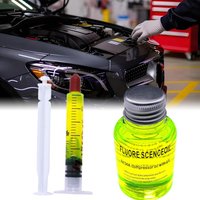 60ml Refrigerant Oil Leak Repair Agent Car Air Conditioner Plugging Agent Safety Fluorescent efficient Leak Detection Oil Agent