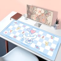 Kawaii Mouse Pad Laptop Anime Gamer Cabinet Keyboard Rug Cute Cartoon C-cinnamoroll Desk Mat PC Gaming Mousepad For Girl Gifts