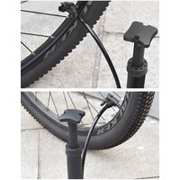 AliExpress NONE 1PC Black Manual Bicycle Air Pump Portable Bicycle Tire Air Pump Floor Air Pump Suitable for Bicycle Tires Ball Inflation