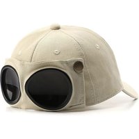 Summer Personality Baseball Cap Aviator Hat with Sunglasses Unisex Outdoor Sports Cap