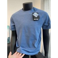 Cooling Quick Dry Outdoor Running T Shirt Men Summer Ice Silk Elastic Fitness Color Short Sleeve Body Tee Basic Style