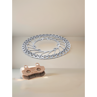 AliExpress NONE Original motorcycle wear-resistant front and rear brake discs and brake pads suitable for Surron Ultra Bee electric dirt bike