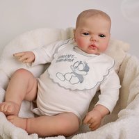 24inch 60cm Pickle Awake Boy Toddler Doll Lifelike 3D Painting with Visible Veins Painted Hair High Quality Doll
