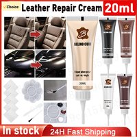 20ML Car Auto Leather Filler Repair Cream for Car Seats Sofa Scratch Restoration Cracks Repair Tool Cleaner Repair Liquid