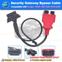 Security Gateway Bypass Cable For 1500/2500 2018-2020 OBD2 SGW Bypass Adapter for Dodge/RAM/Cummins OBDII Diagnostic Connector
