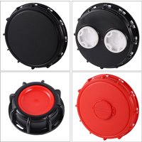 IBC Tank Lid 60/100/163/240mm Coarse Threaded Cap 1000L Ton Barrel Bucket Breath Valve Cover Chemical Food Water Liquid Storage