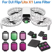 Lens Filter Kit For DJI Flip LITO X1 CPL UV ND8 ND16 ND32 ND64 ND Filters Lightweight Camera Fliter LITO Flip Drone Accessories