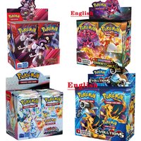 *360Pcs Pokemoned Destined Rivals Prismatic Evolutions Card Stellar Crown 151 Ultra Prism English Booster Battle Transaction Gif