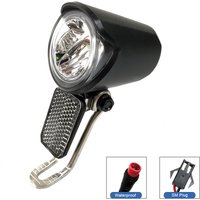 E-Bike Led Headlight 6V 12V/24V/36V/48V/60V Bicycle Light Waterproof Front Headlight SM Plug Waterproof Plug Connector 2 Pins