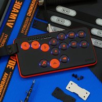 DOIO KBGM-H09M Mechanical Keyboard Portable Wired Aluminum Alloy Ergonomic Mini Gamer Keyboard Hot-Swap Gaming Accessories Gifts
