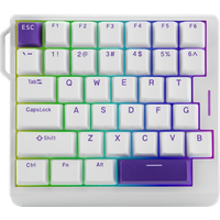 EPOMAKER HE30 30% Single-Handed Hall Effect Wired Gaming Custom Keyboard RGB Backlit & 8K Polling Rate for PC/Gamer