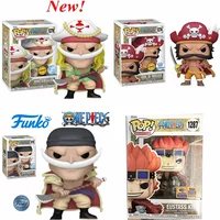 NEW FUNKO POP ONE PIECE Series Toy Whitebeard 1270 Limited Gol D. Roger 1274 Eustass Kid 1287 Model Action Figure Toys for Gifts