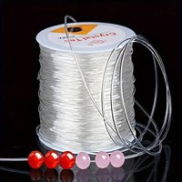 Strong Elastic Beading Cord 3937.01 Inch Stretchy String for DIY Jewelry Bracelet Crafts Making