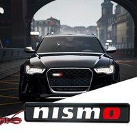 Car Decorative Light LED Front Hood Grille Emblem Badge Decor for Nismo Nissan Juke Tiida Teana GTR 350Z 370Z 240SX Fairlady
