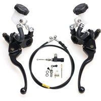 Universal 22mm 7/8'' Motorcycle Hydraulic Brake Clutch Brake Pump Master Cylinder Oil Pipe For Dirt Bike Sport Bike Motocross
