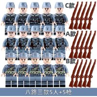 15 pcs 5pcs World War II troops, American, Soviet Union, China, British soldiers, action figures, toys and gifts.
