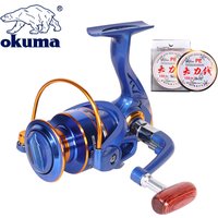 okuma Fishing reel waterproof sea rod spinning wheel throwing rod long throw wheel road sub wheel fish wheel folding handle