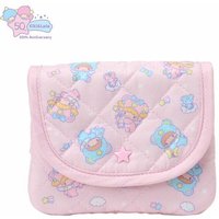 Cartoon Sanrio Little Twin Stars 50th Anniversary Tissue Bag, Small Items, Miscellaneous Items, Wallet, Hand-held Storage Bag