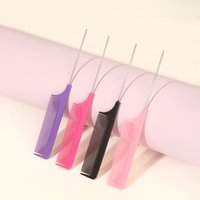 Exfoliating pointed tail fine tooth comb portable hair styling tool, for all types of hair,Special for real hair wigs