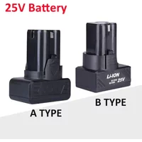 Large Capacity 25V Electric Screwdriver Battery 18650 Lithium Batteria For Electric Hand Drill Matching Battery