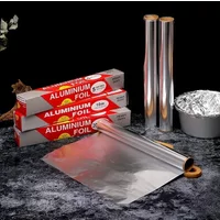 Barbecue Tin Foil Roll, High-temperature Resistant Household Aluminum Foil Paper, Food Grade Baking Tin Foil Paper for Oven Use