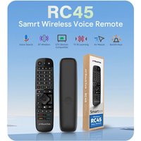 RC45 Wireless Voice Remote Compatible with Google TV BOX RockTek G2 GX1 GT1 TV Box GB1 GS1 Dongle Mecool KICKPI KP1 KP2