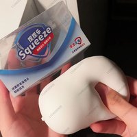 Soap Ball Squishy Stress Ball Filled Soft Squeeze Fidget Toy Anti-Stress Anxiety Relief Hand Decompression Toy