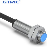 GTRIC Hall Effect Magnetic Proximity Sensor Switch NJK5001 Series M8 Sensing Distance 10mm DC10-30V NPN PNP N or S Pole
