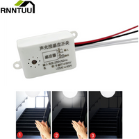 MRSK50A Home Improvement Smart Switches Module 220V Detector Sound Voice Sensor Intelligent Auto on Off Light Switch Accessories