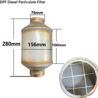Universal Silicon Carbide Diesel Particulate Filter DPF Exhaust System Exhaust Filter Resistant to High Temperature