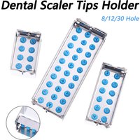 30/12/8 Hole Dental Burs Holder Autoclave Sterilization Box Burs Endo File Sterilization Rack