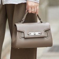 2026 New Luxurious Women Leather Handbags ZOOLER First Cow Leather Shoulder Bag Handmade Office Girl Button Bag Girls #HY663